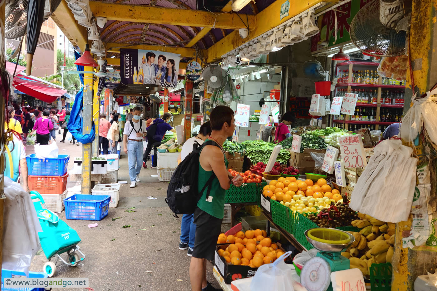 Choi Hung to Lion Rock - Choi Hung Fruit Stall